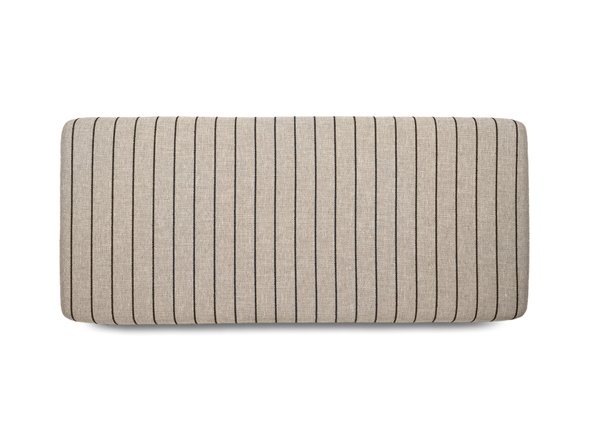 Matelas en tissu beige et noir 202x92x10cm Kona - Ferm Living - The Cool Republic