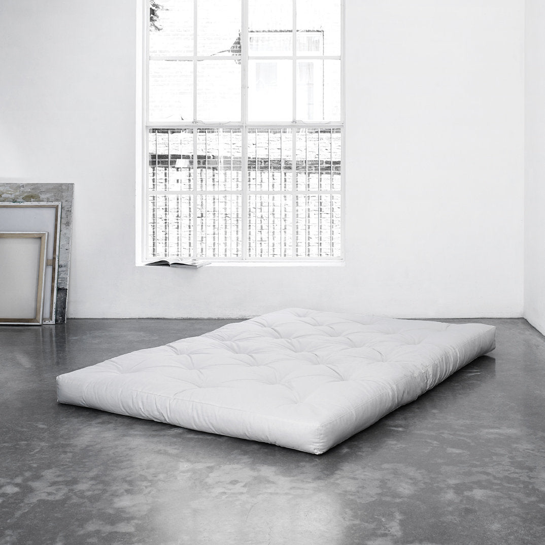 Matelas futon 2 places blanc 140x200 Double Latex - Karup Design - The Cool Republic