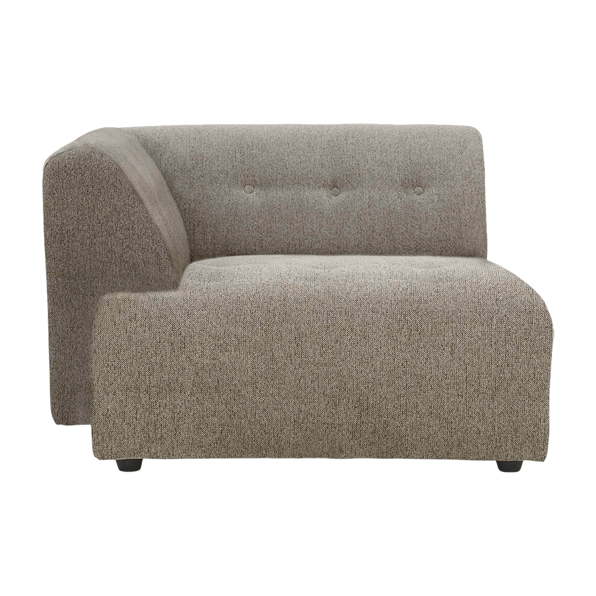 Méridienne d'angle gauche beige Vint - HKliving - The Cool Republic