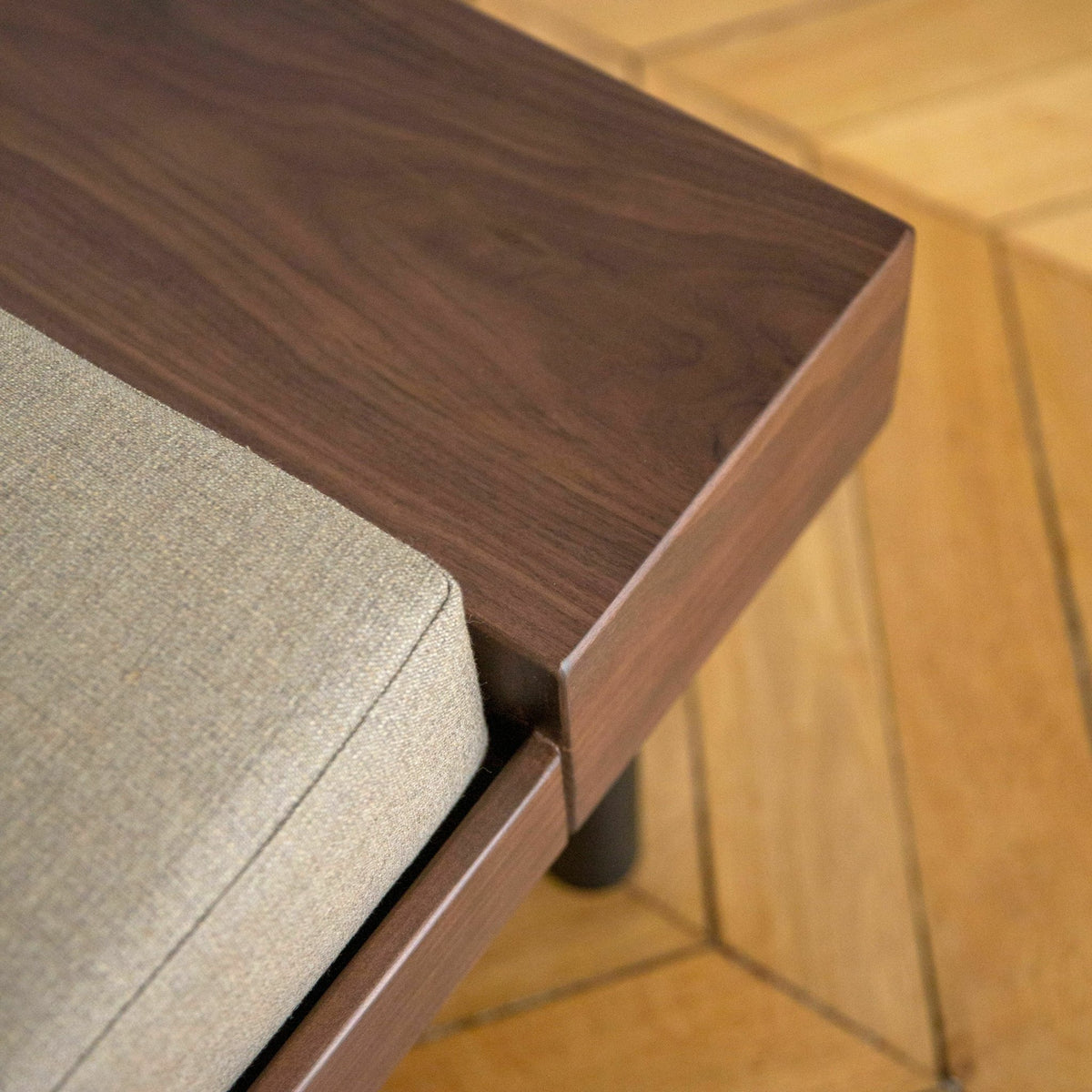 Méridienne en laine beige Mi - Kann Design - The Cool Republic