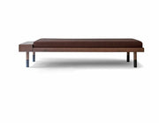 Méridienne en laine bordeaux Mi - Kann Design - The Cool Republic