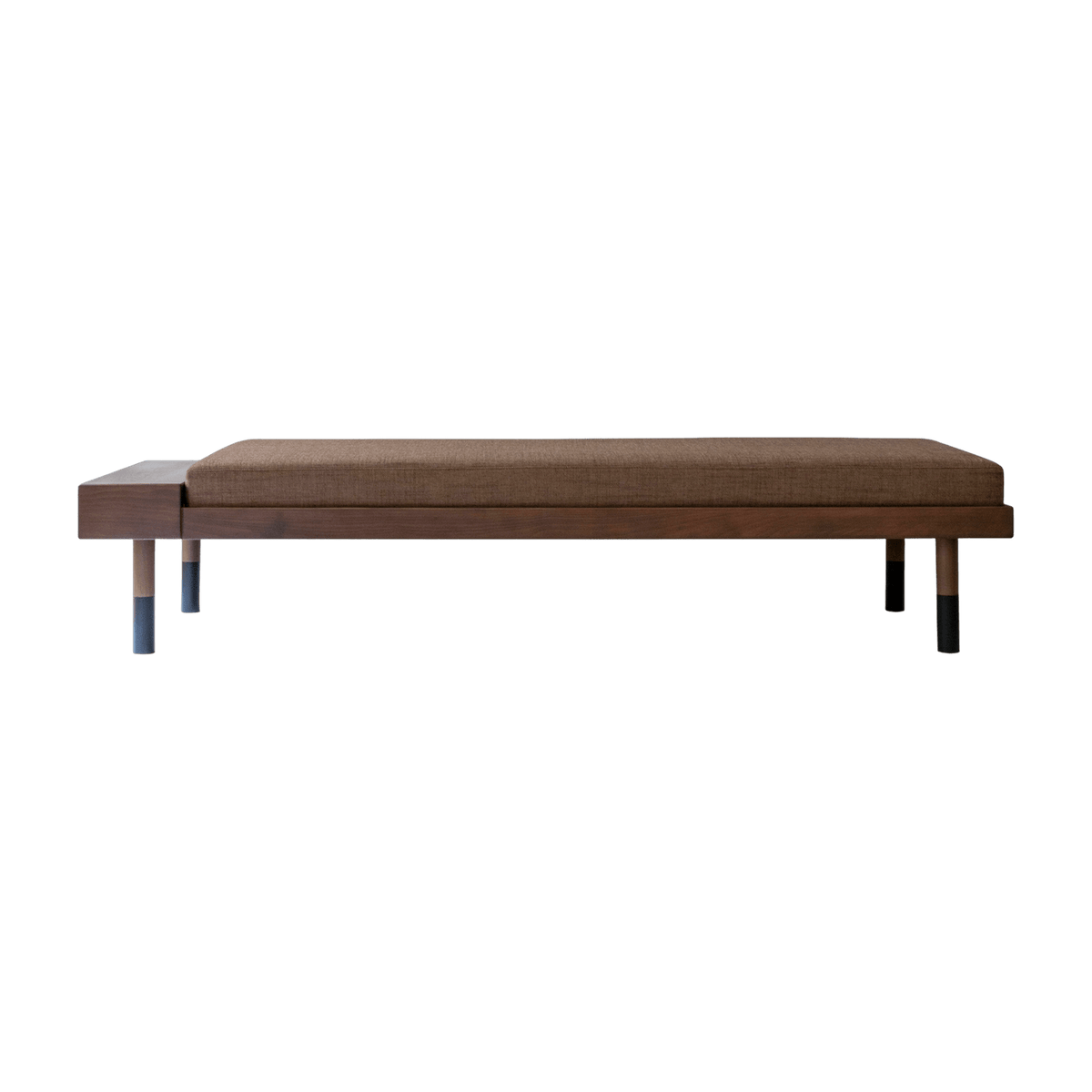 Méridienne en laine marron Mi - Kann Design - The Cool Republic