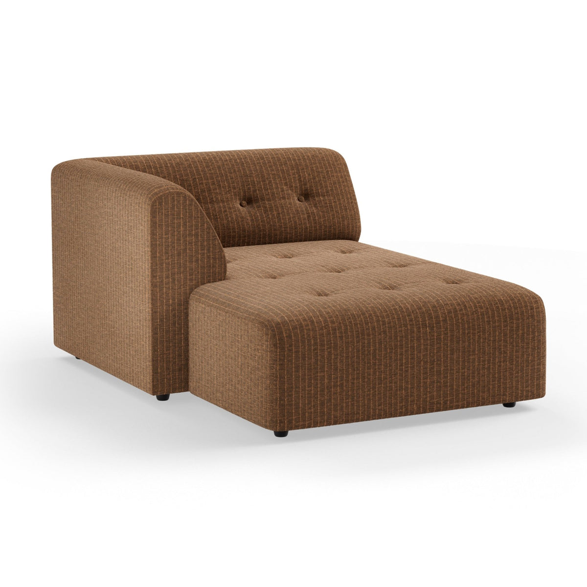 Méridienne left corduroy bronze Vint - Hkliving - The Cool Republic