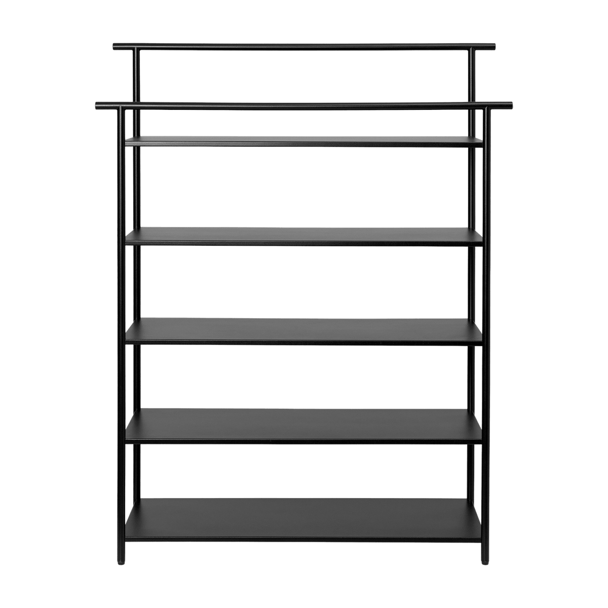 Meuble à chaussures en fer noir 105,8 x 82 cm Dora - Ferm living - The Cool Republic