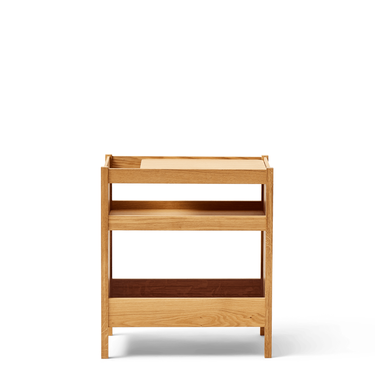 Meuble d'appoint de rangement en chêne 58x38x66cm - Form&Refine - The Cool Republic