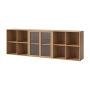 Meuble de rangement en chêne huilé 210 x 70 cm Combination 18 - Bolia - The Cool Republic