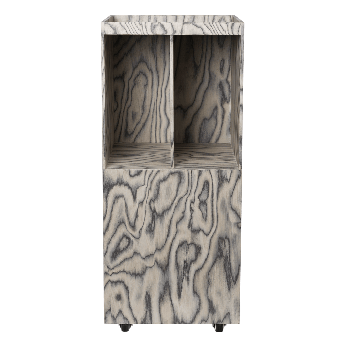 Meuble de rangement en pin gris vernis 35 x 35 x 81 cm Cabri - Ferm Living - The Cool Republic