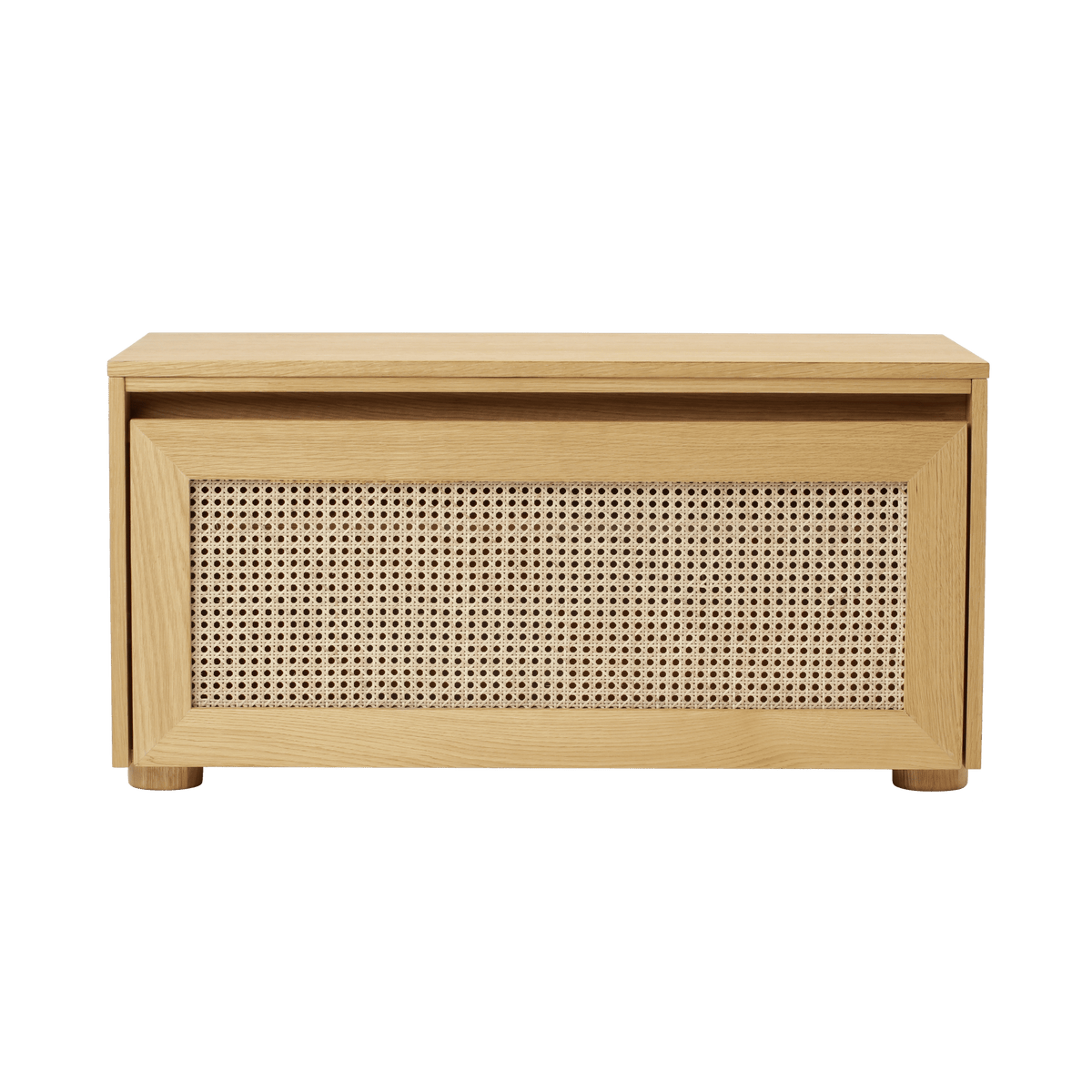 Meuble de rangement multifonctionnel en chêne 90x45cm Hideaway - Umage - The Cool Republic