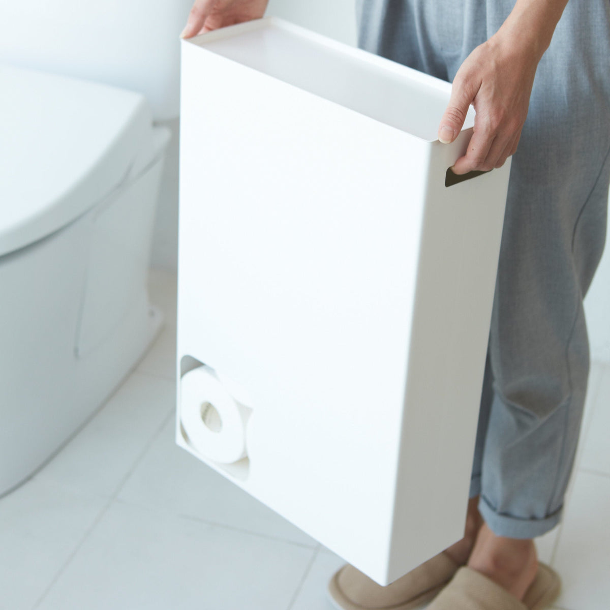 Meuble de rangement papier toilette - Yamazaki - The Cool Republic