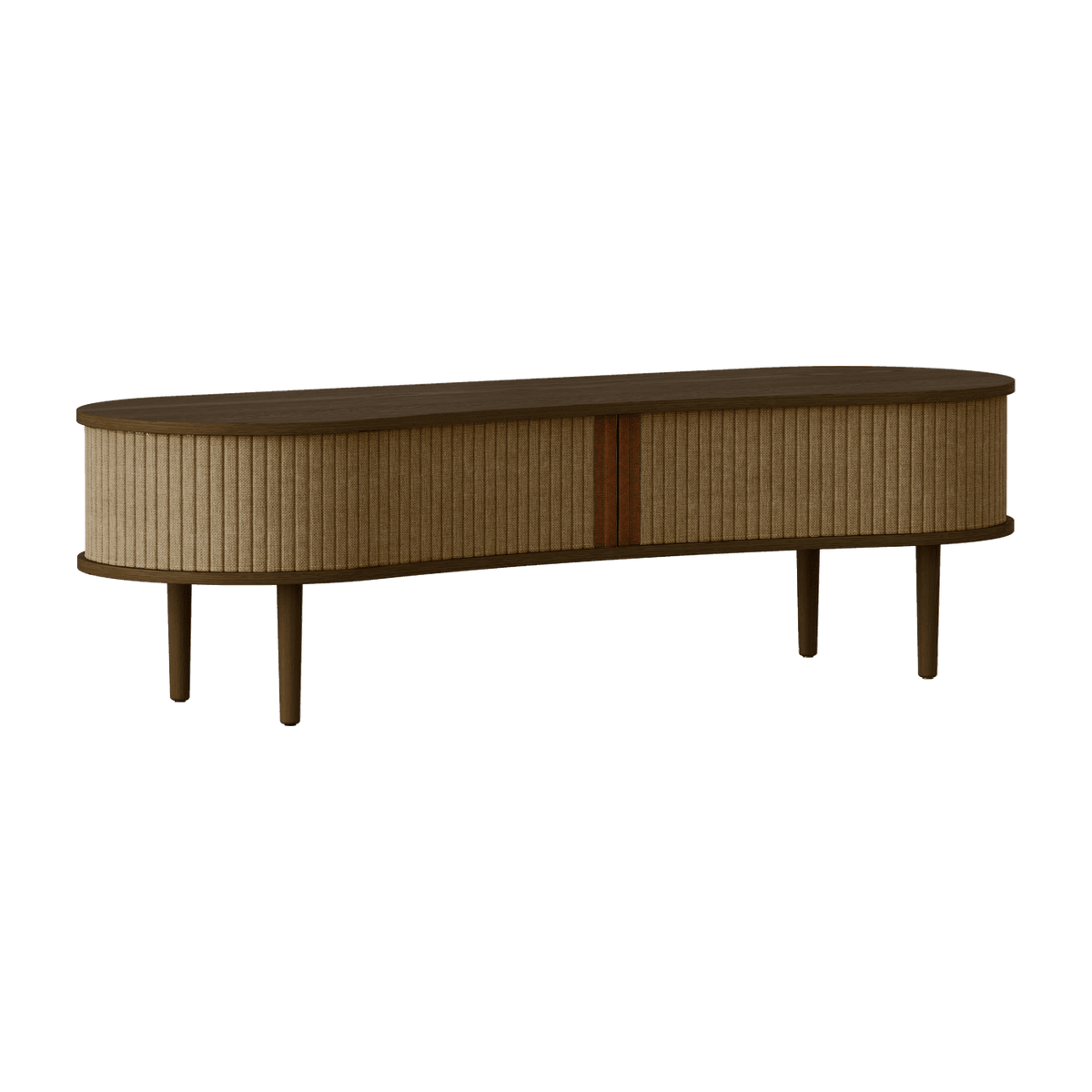 Meuble télévision en chêne foncé beige 40 x 140 cm Audacious - UMAGE - The Cool Republic