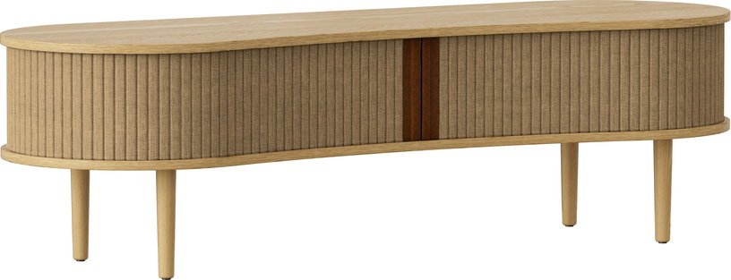 Meuble télévision en chêne naturel beige 40 x 140 cm Audacious - UMAGE - The Cool Republic