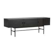 Meuble tv en chêne teinté 150 cm Array - Woud - The Cool Republic