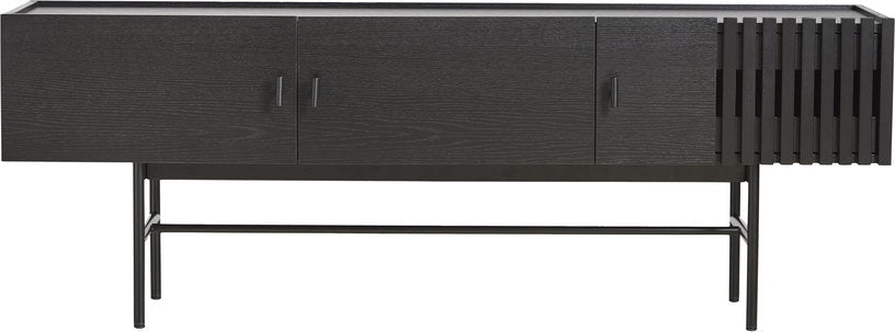 Meuble tv en chêne teinté 150 cm Array - Woud - The Cool Republic