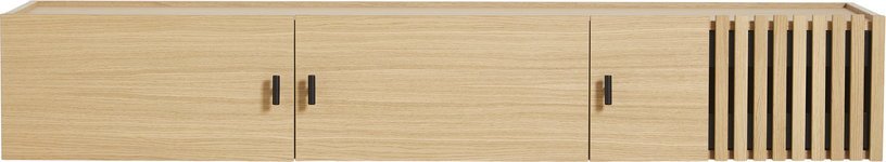 Meuble TV suspendu en chêne 150 cm Array - Woud - The Cool Republic