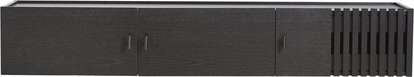 Meuble TV suspendu en chêne noir 150 cm Array - Woud - The Cool Republic