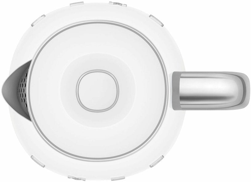 Mini bouilloire double paroi blanche 0,8 L Années 50 - Smeg - The Cool Republic