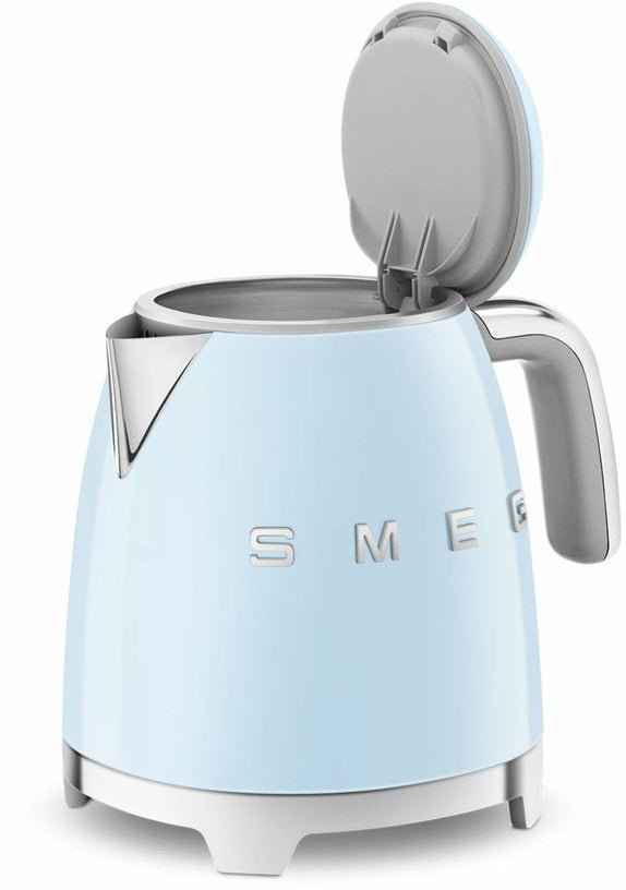 Mini bouilloire double paroi bleu d'azur 0,8 L Années 50 - Smeg - The Cool Republic