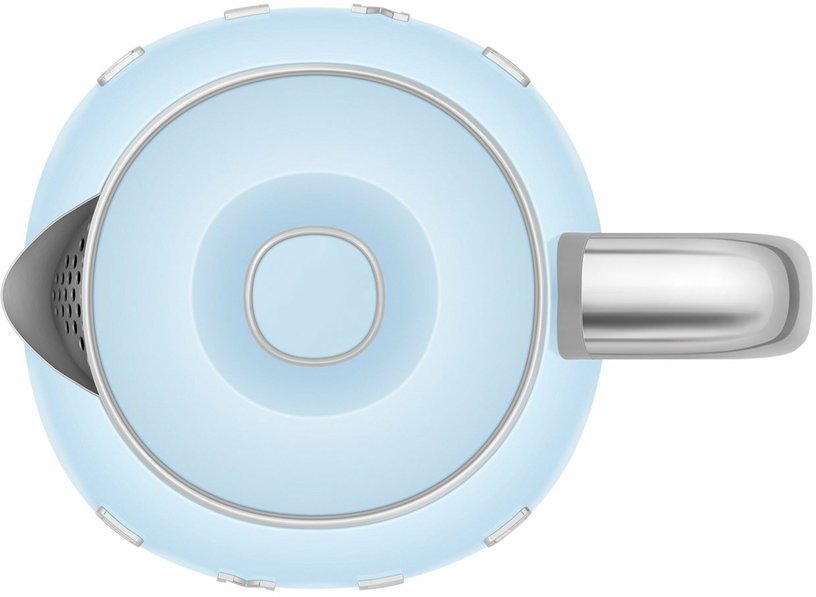 Mini bouilloire double paroi bleu d'azur 0,8 L Années 50 - Smeg - The Cool Republic