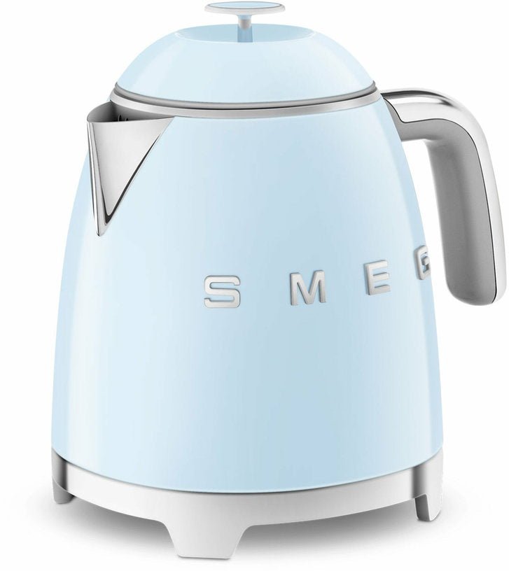 Mini bouilloire double paroi bleu d'azur 0,8 L Années 50 - Smeg - The Cool Republic