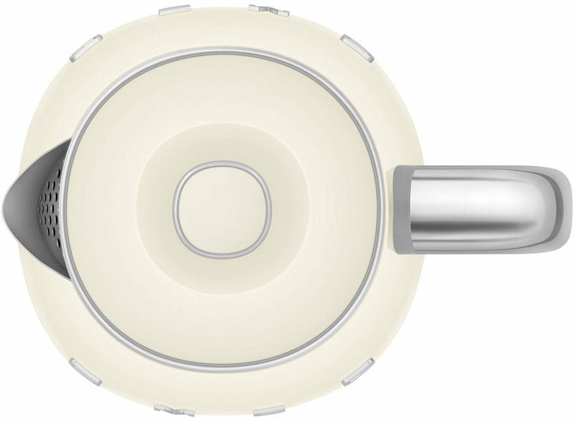 Mini bouilloire double paroi crème 0,8 L Années 50 - Smeg - The Cool Republic
