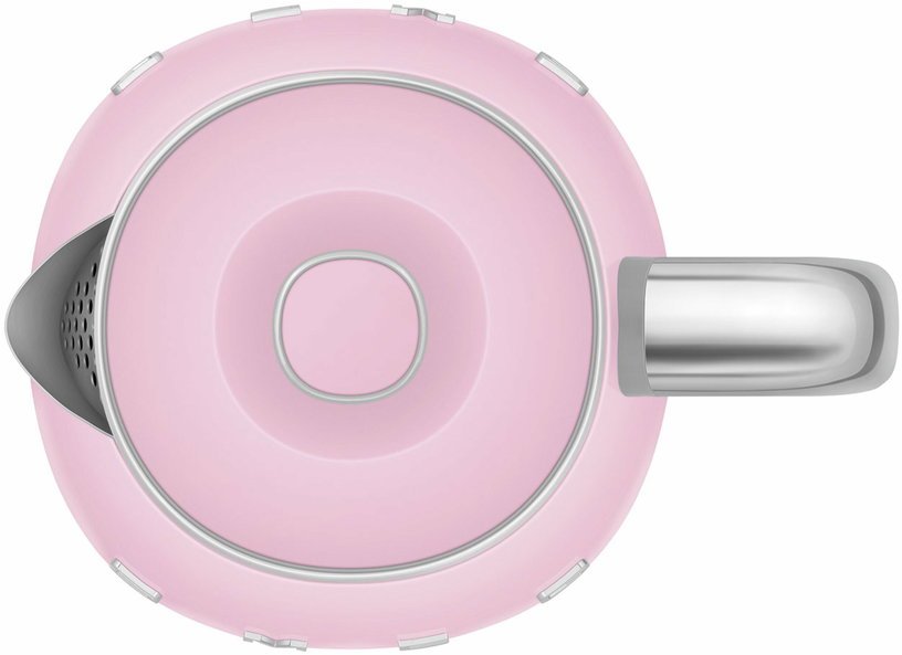 Mini bouilloire double paroi rose 0,8 L Années 50 - Smeg - The Cool Republic