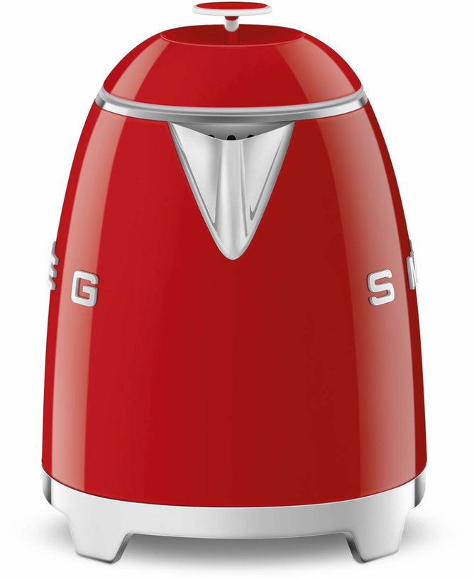 Mini bouilloire double paroi rouge 0,8 L Années 50 - Smeg - The Cool Republic