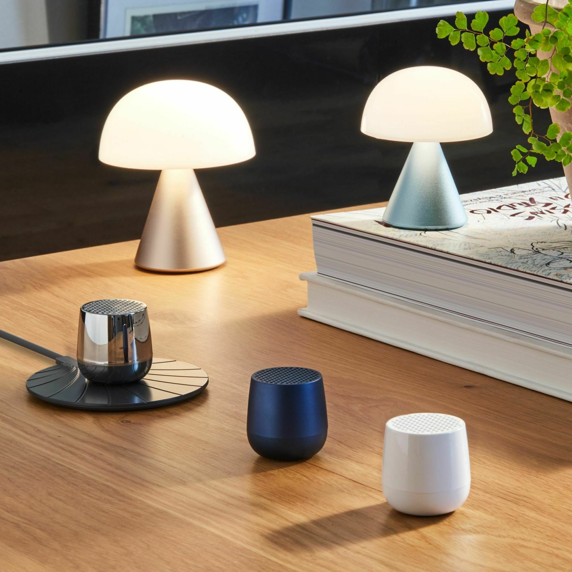 Mini enceinte bluetooth blanc mat Mino+ - Lexon Design - The Cool Republic