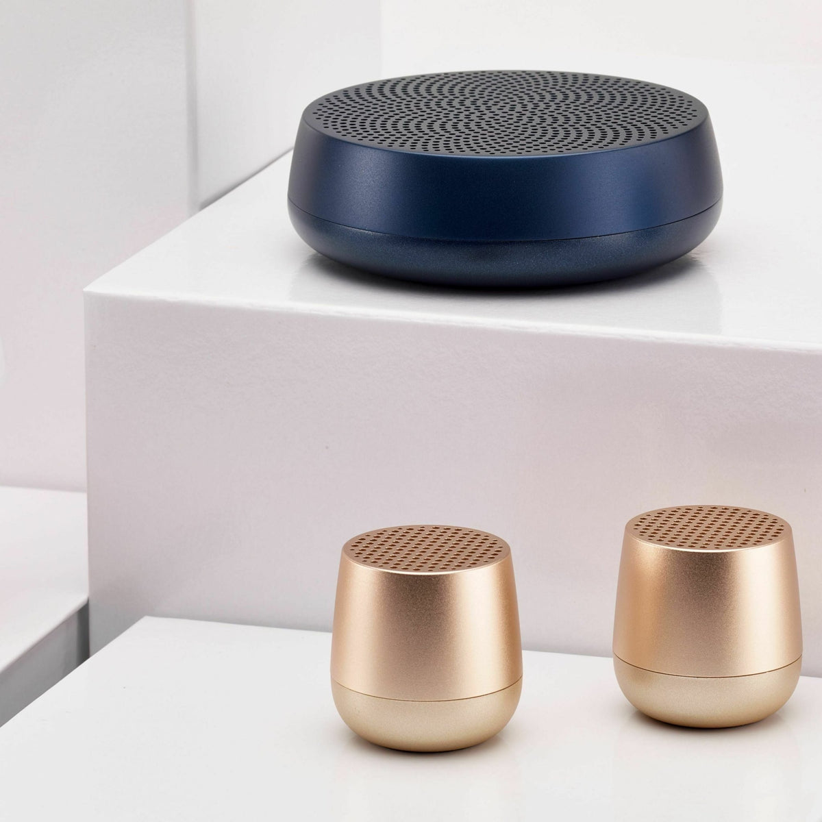 Mini enceinte bluetooth doré Mino+ - Lexon Design - The Cool Republic