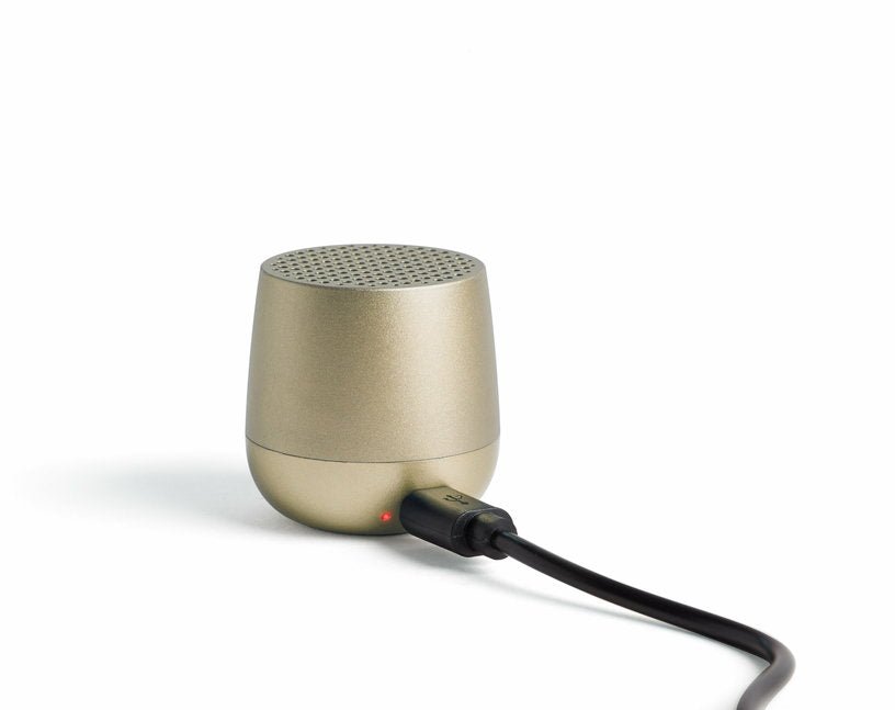 Mini enceinte bluetooth doré Mino+ - Lexon Design - The Cool Republic