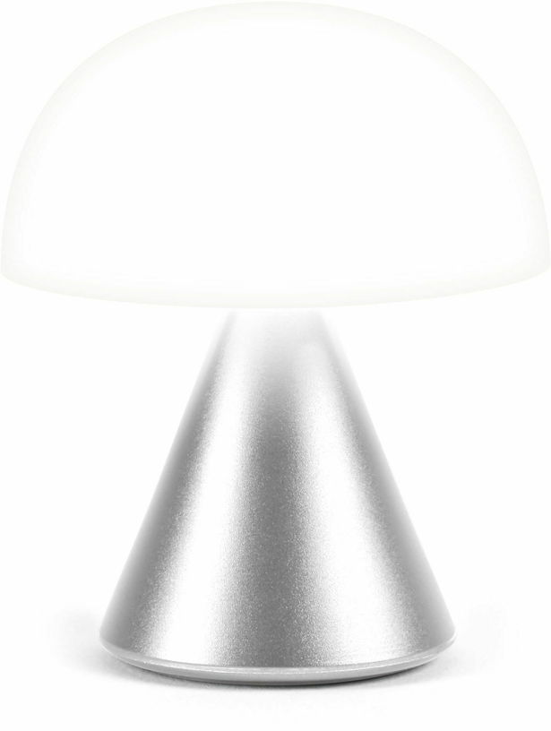 Mini Lampe LED argentée Mina - Lexon Design - The Cool Republic