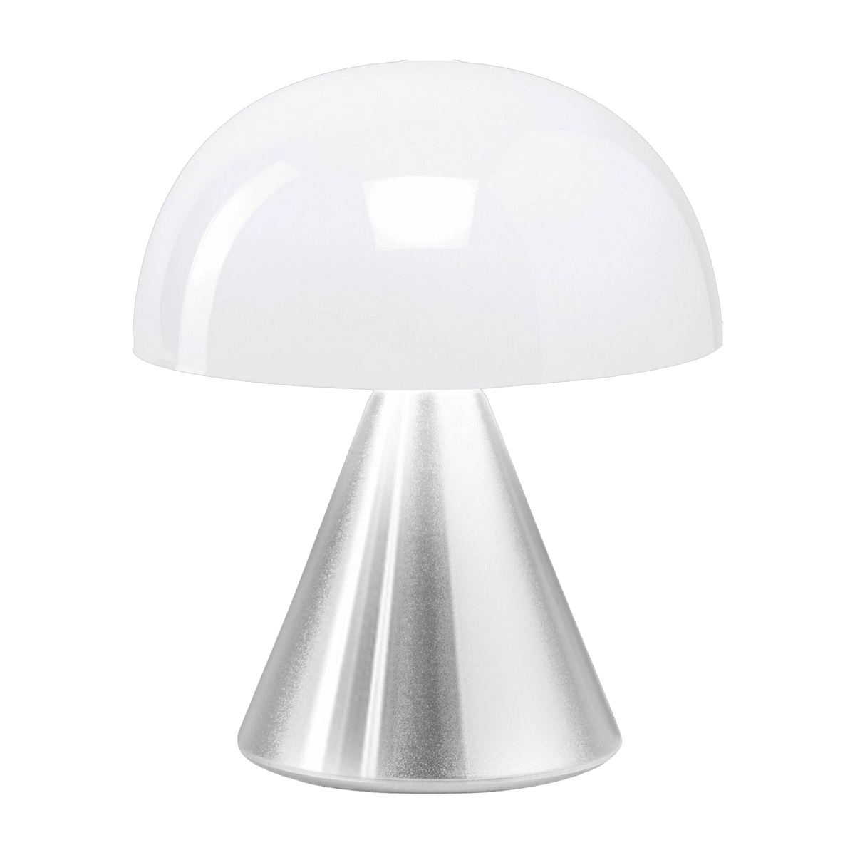 Mini Lampe LED argentée Mina - Lexon Design - The Cool Republic