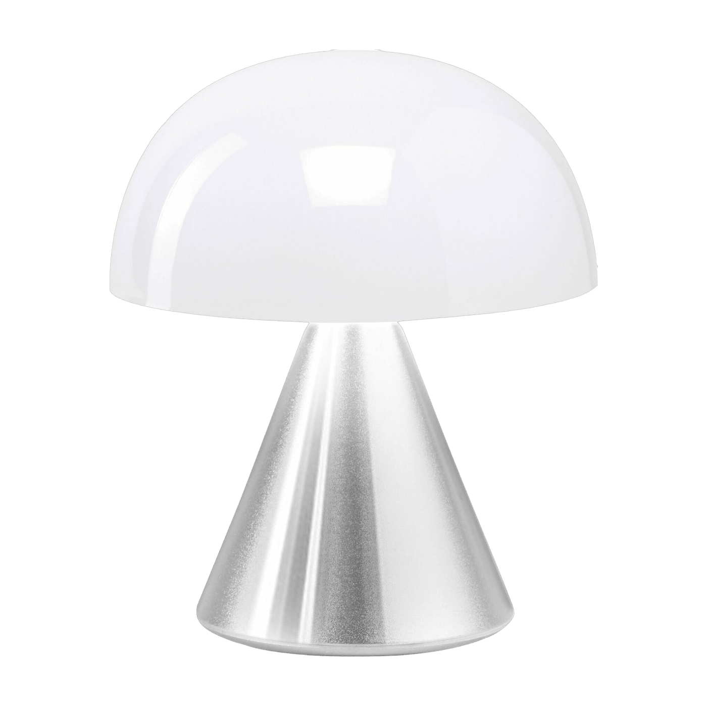 Mini Lampe LED argentée Mina - Lexon Design - The Cool Republic