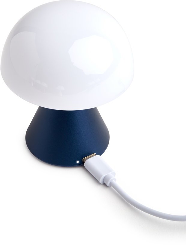 Mini lampe LED bleu foncé 8,3 x 7 cm Mina - Lexon Design - The Cool Republic