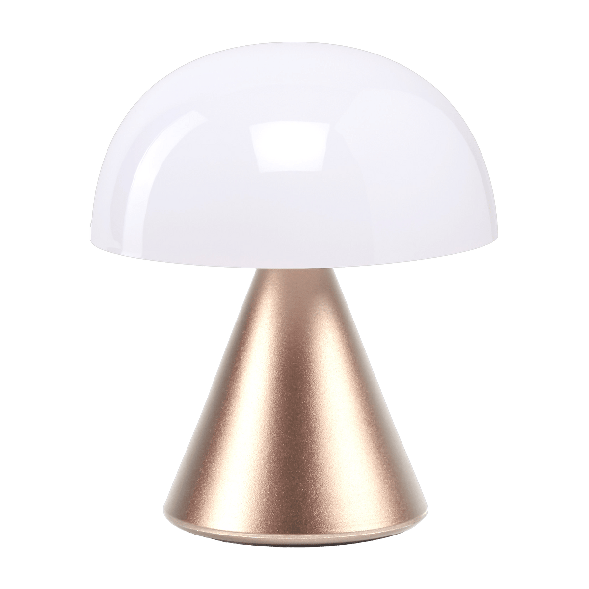 Mini lampe LED dorée 8,3 x 7 cm Mina - Lexon Design - The Cool Republic