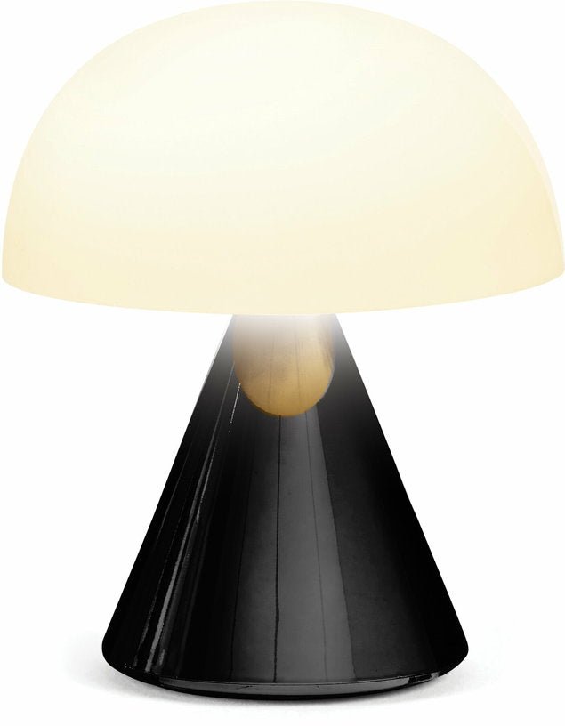 Mini lampe LED noir brillant Mina - Lexon Design - The Cool Republic