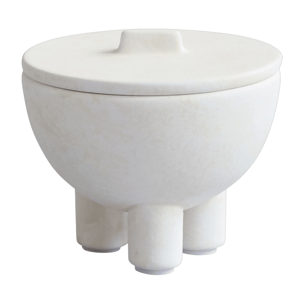 Mini white ceramic pot Duck - 101 Copenhagen - The Cool Republic