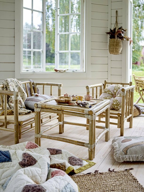 Mini Sole Chair Nature Bamboo - Bloomingville Mini - The Cool Republic