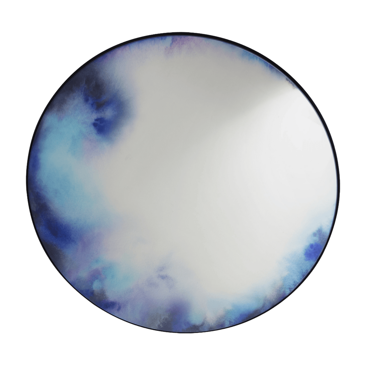 Miroir 110 cm Aquarelle bleue-violet Francis - Petite Friture - The Cool Republic
