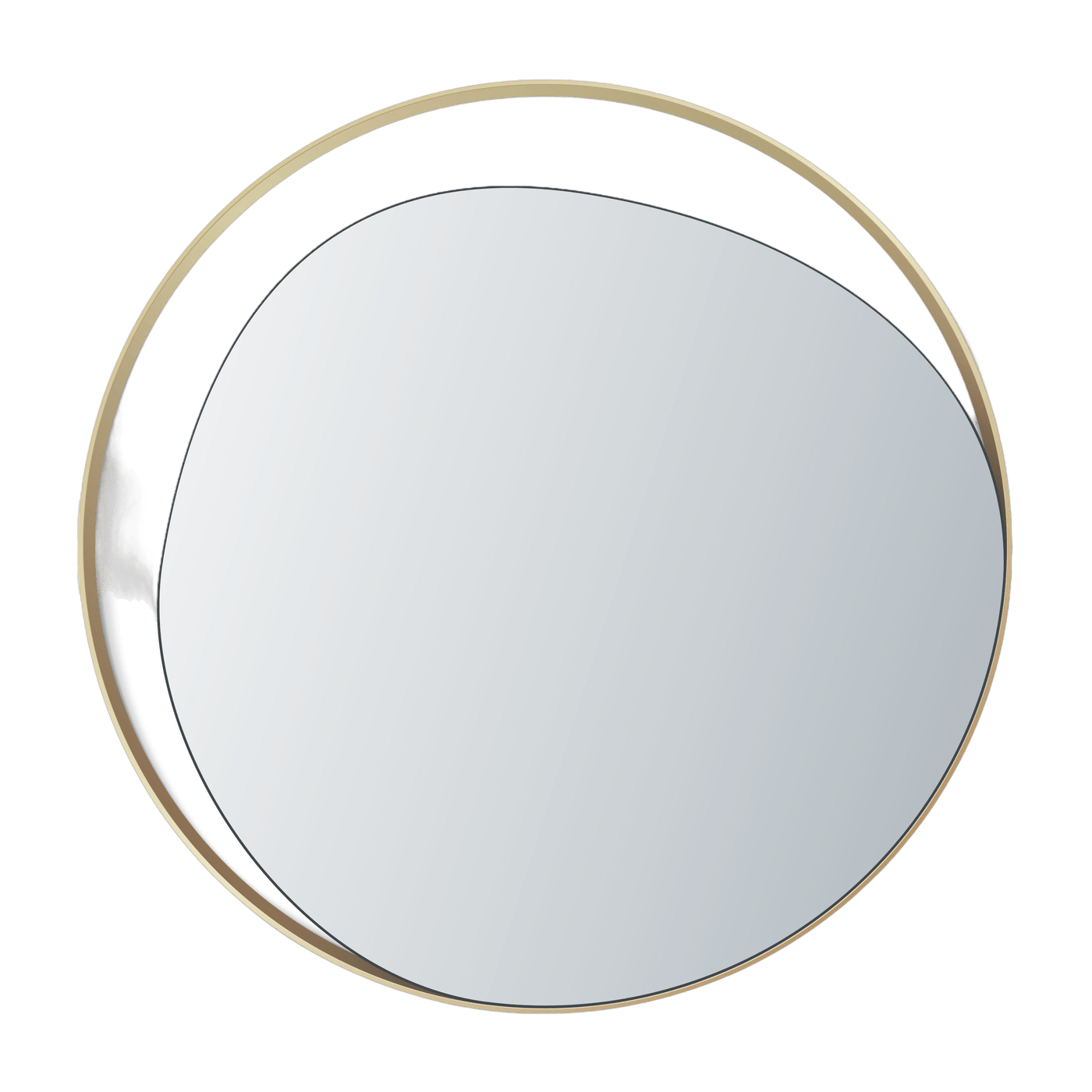 Miroir 80 cm Ellipse - RED Edition - The Cool Republic