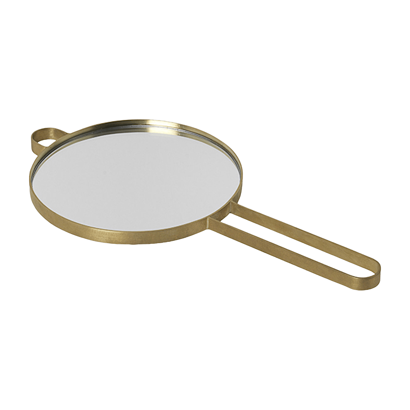 Miroir à main laiton - Ferm Living - The Cool Republic