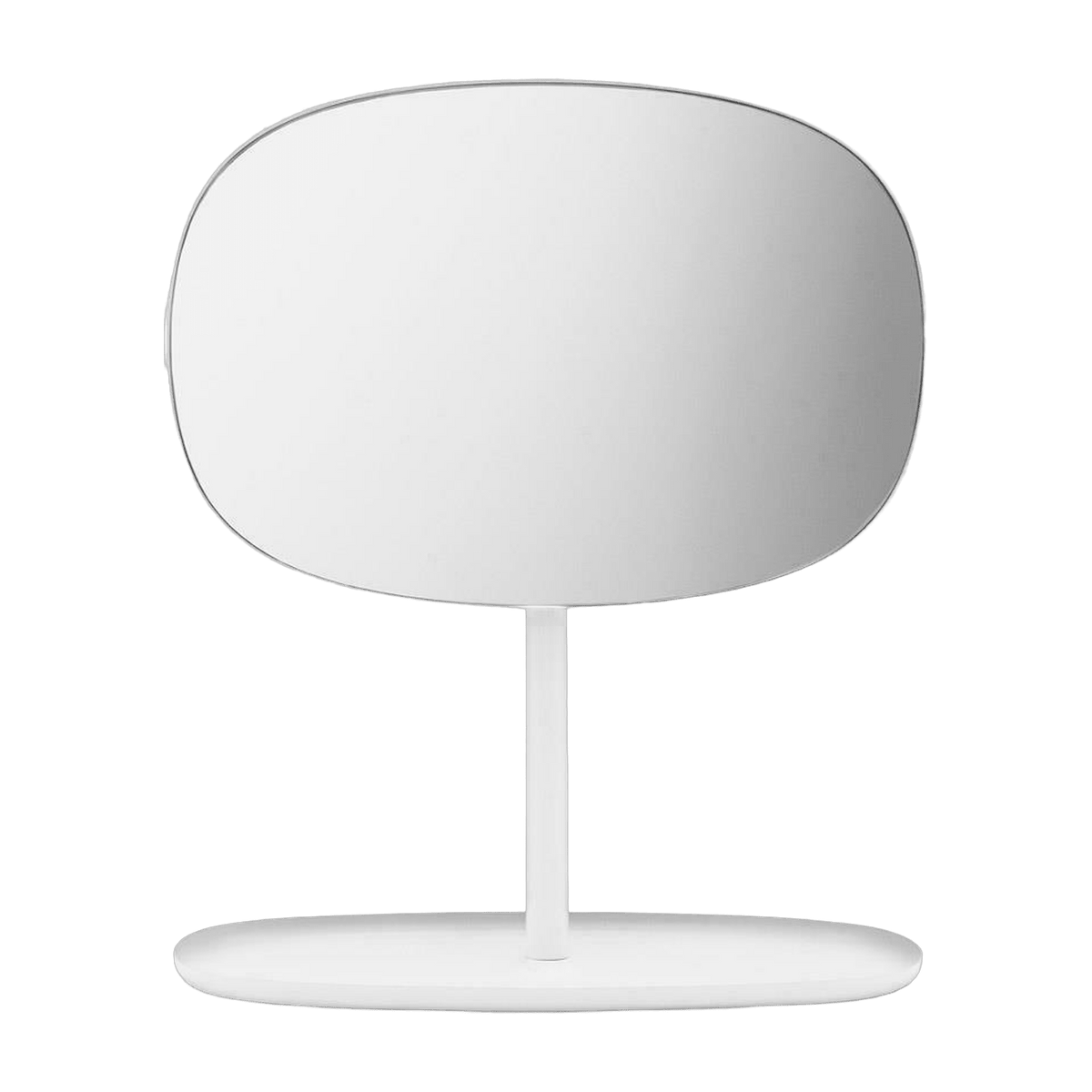 Miroir à poser en acier blanc Flip - Normann Copenhagen - The Cool Republic
