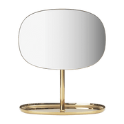 Miroir à poser en acier laiton Flip - Normann Copenhagen - The Cool Republic