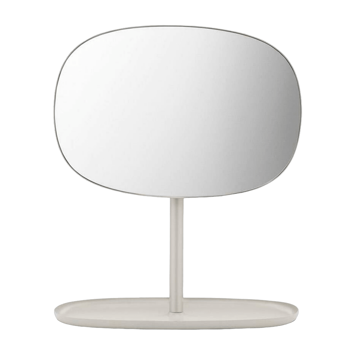 Miroir à poser en acier sand Flip - Normann Copenhagen - The Cool Republic