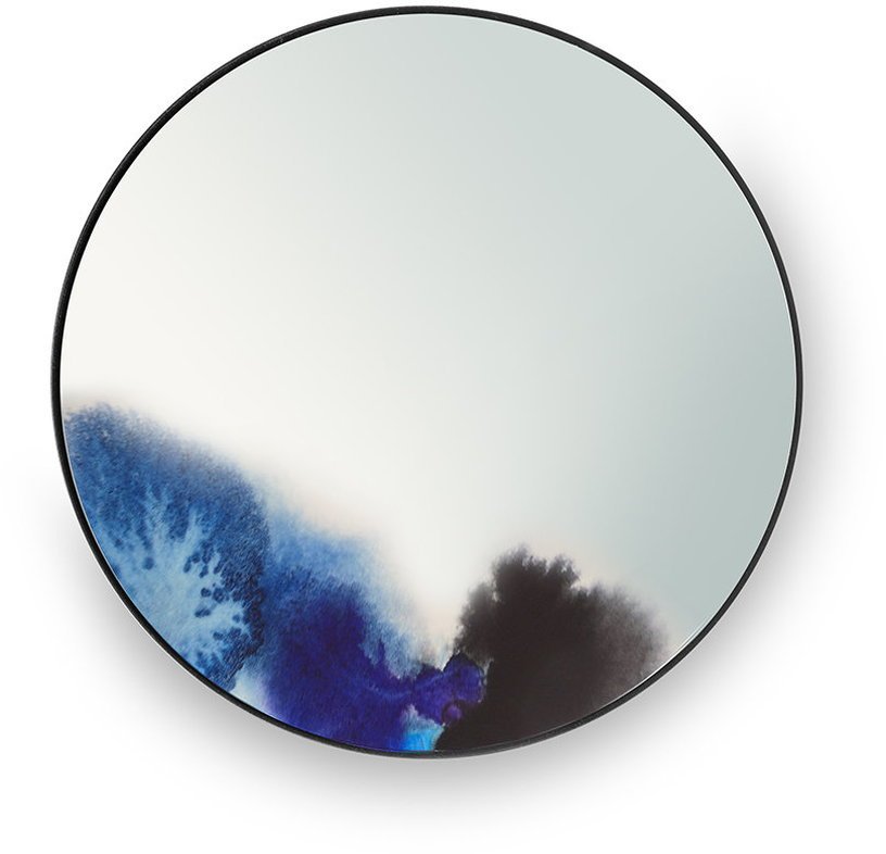 Miroir Aquarelle bleue 45 cm Francis - Petite Friture - The Cool Republic