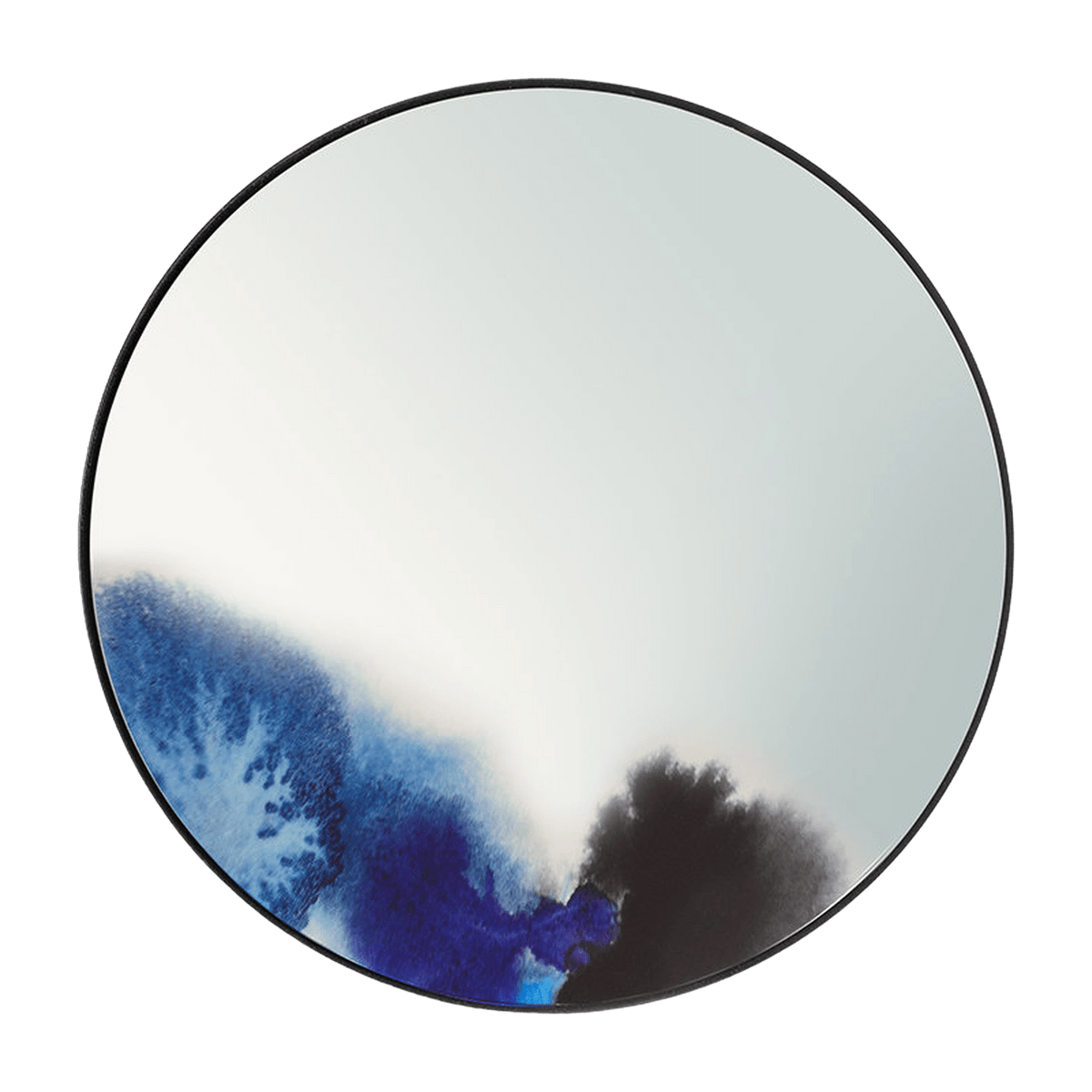 Miroir Aquarelle bleue 45 cm Francis - Petite Friture - The Cool Republic