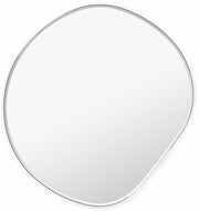 Miroir aux formes organiques chrome foncé 87 x 94 cm Pond - Ferm Living - The Cool Republic