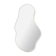 Miroir aux formes organiques doré 110 cm Pond - Ferm Living - The Cool Republic