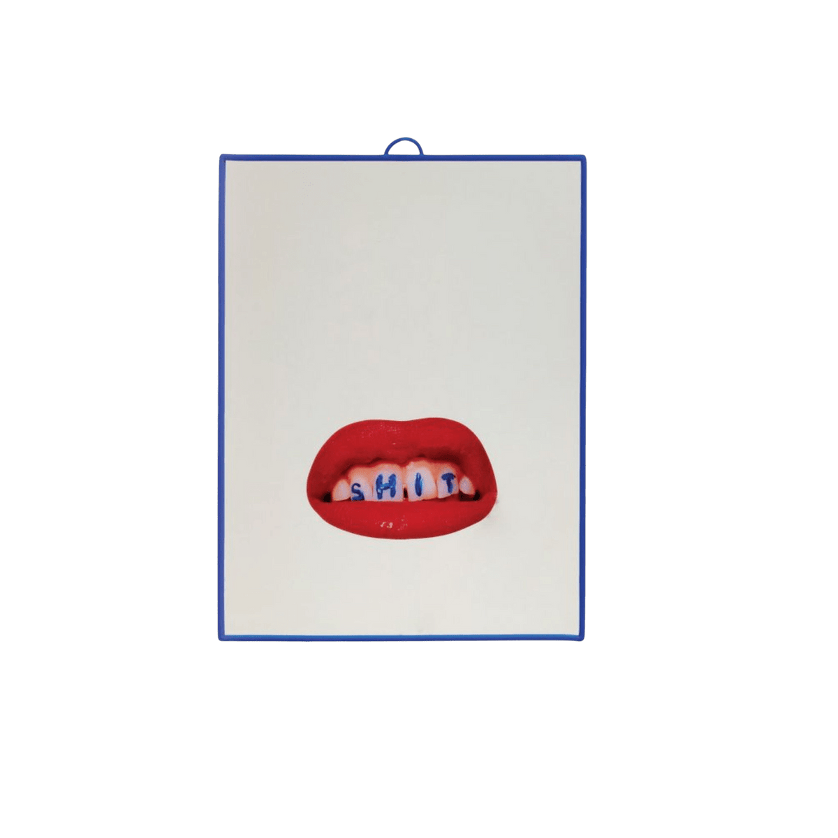 Miroir avec bouche 17,5x2cm Small shit - Seletti - The Cool Republic
