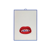 Miroir avec bouche 17,5x2cm Small shit - Seletti - The Cool Republic