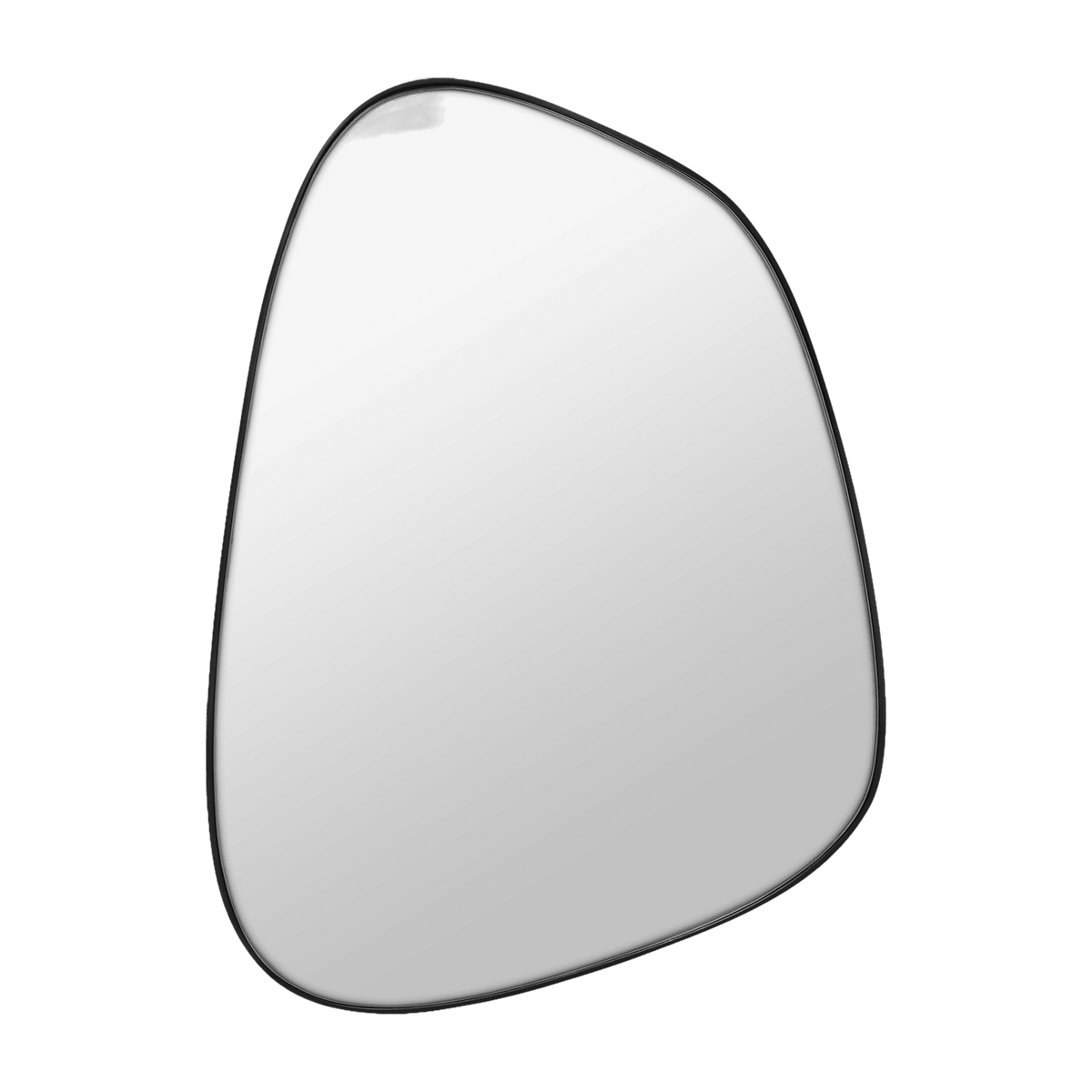 Miroir avec cadre noir 55 x 77 cm Figura - Mette Ditmer - The Cool Republic